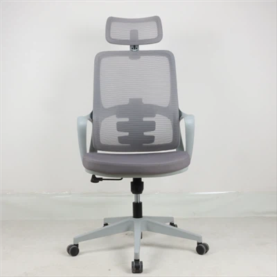 Chaise en maille avec appui-tête